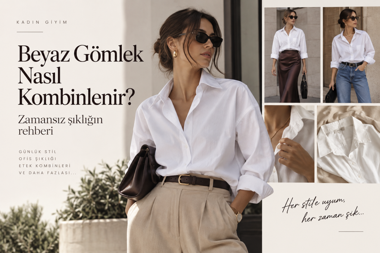 Beyaz Gömlek Nasıl Kombinlenir? Zamansız Şıklığın Rehberi